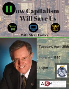 Poster for Forbes event.