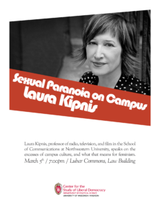 Poster for Kipnis event