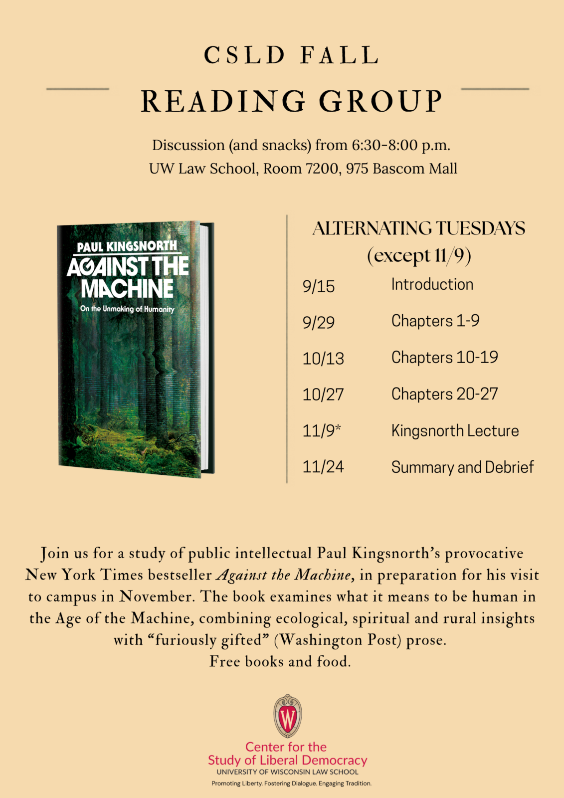 Image of book cover with text